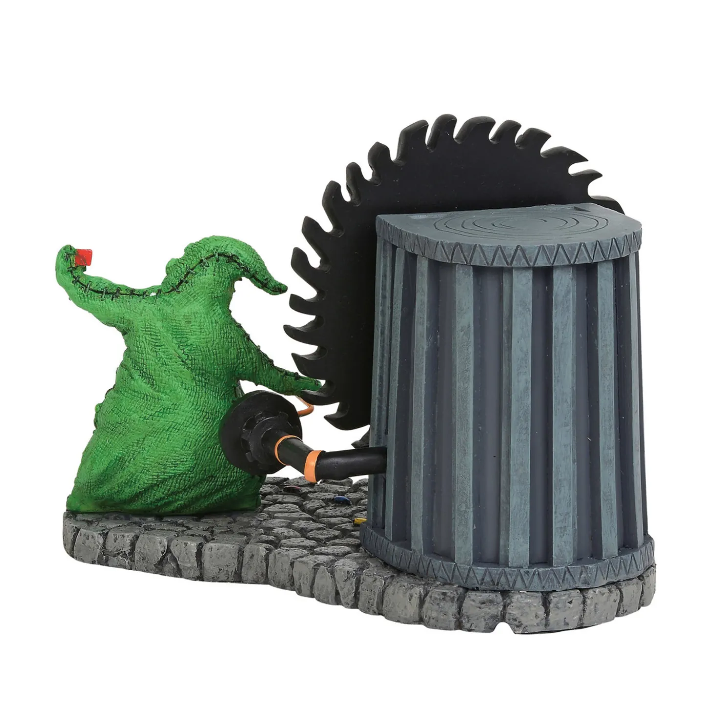 Department 56 The Nightmare Before Christmas Oogie Boogie Gives A Spin Animated Village Figure 6004819