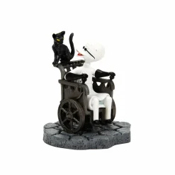Department 56 The Nightmare Before Christmas New For 2024 Cat House And Dr. Finkelstein Set