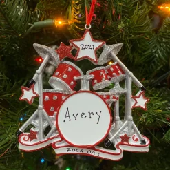 Drum Set Personalized Christmas Ornament OR640