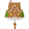 Gingerbread Our First Home Personalized Christmas Ornament OR2394