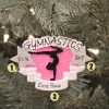 Gymnastics Personalized Christmas Ornament