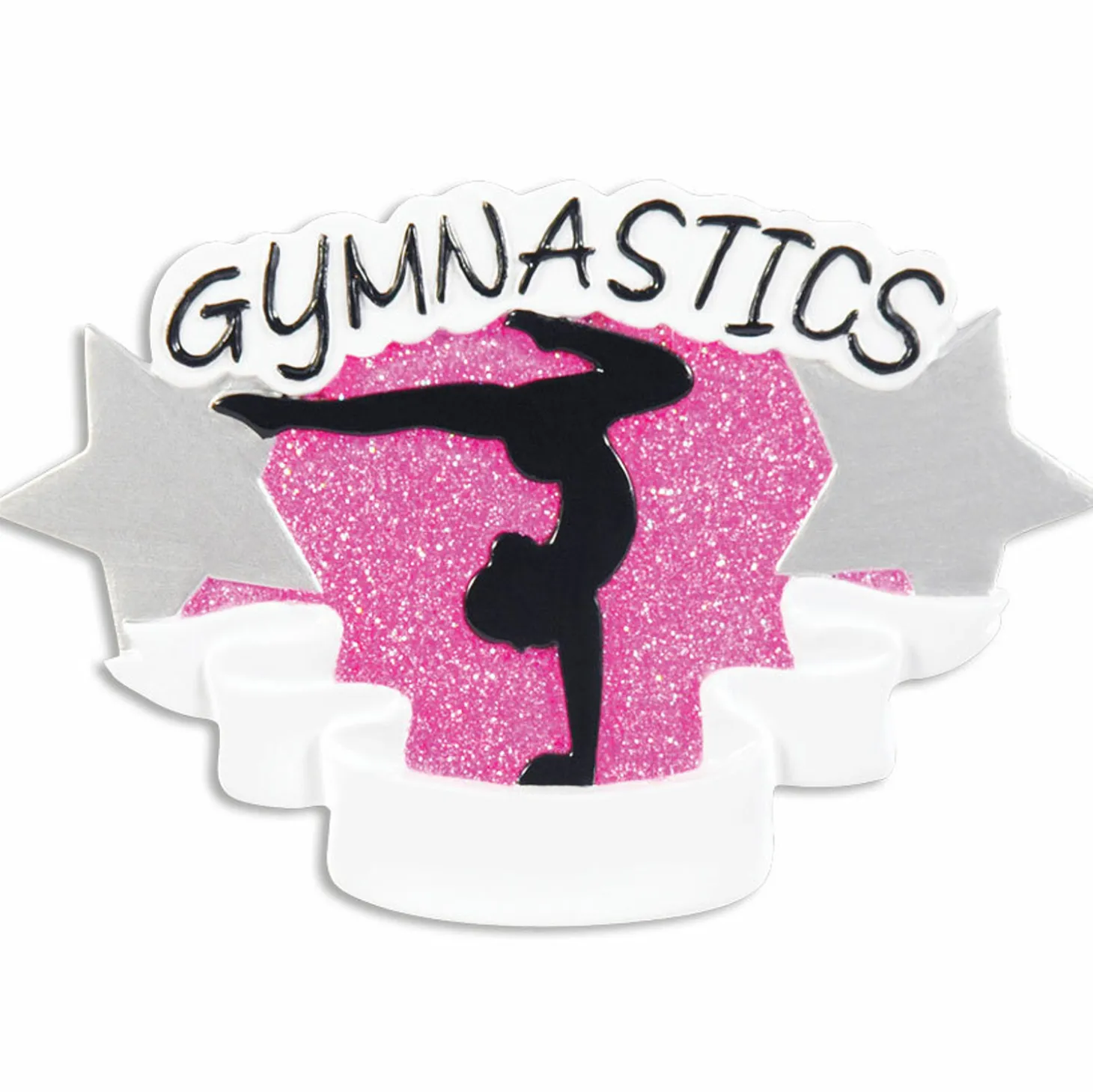Gymnastics Personalized Christmas Ornament