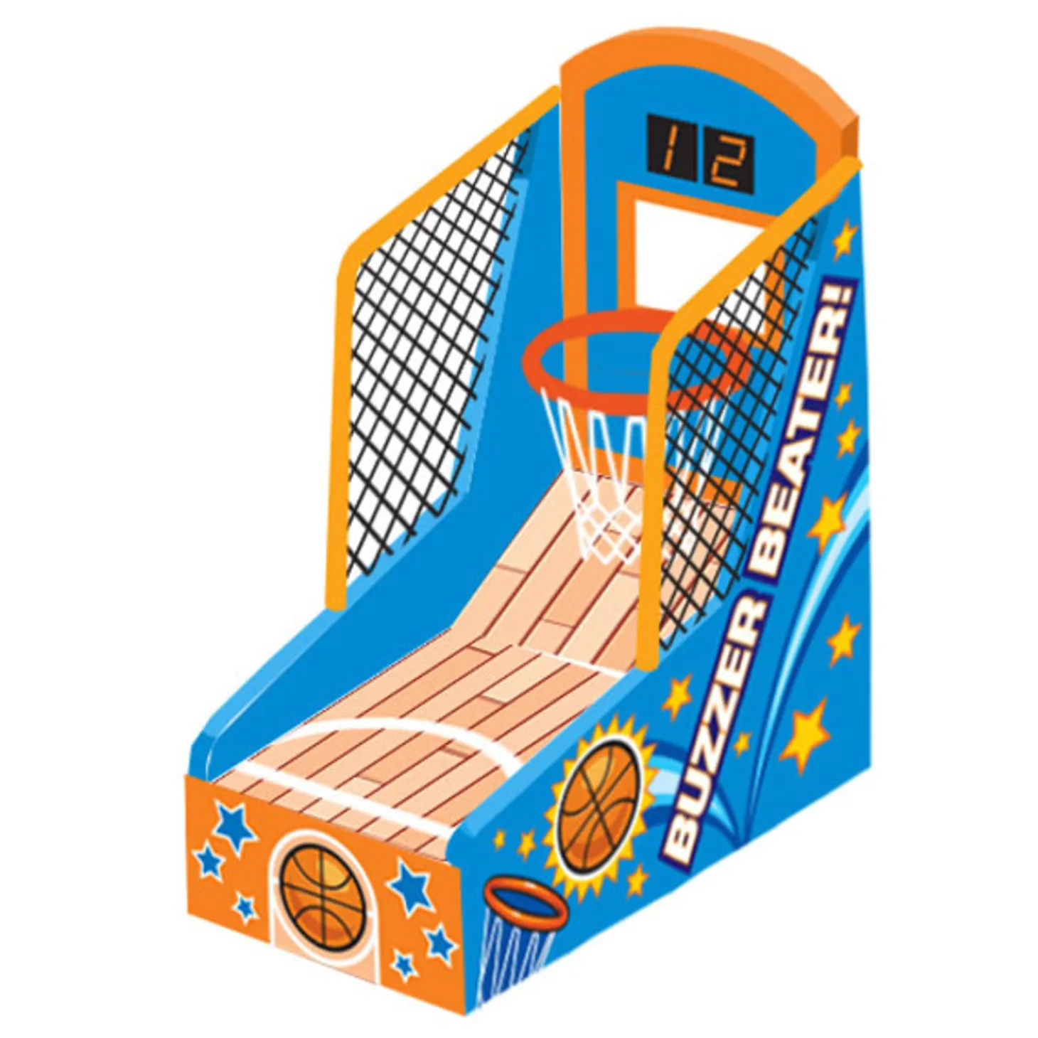 Hallmark 3" Basketball Hoop Arcade Game Christmas Ornament 1HGO2993