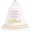 Hallmark 2.5" Cancer Bell Christmas Ornament 1HGO2825