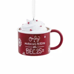 Hallmark 2.5" Christmas Mug Christmas Ornament 1HGO2089