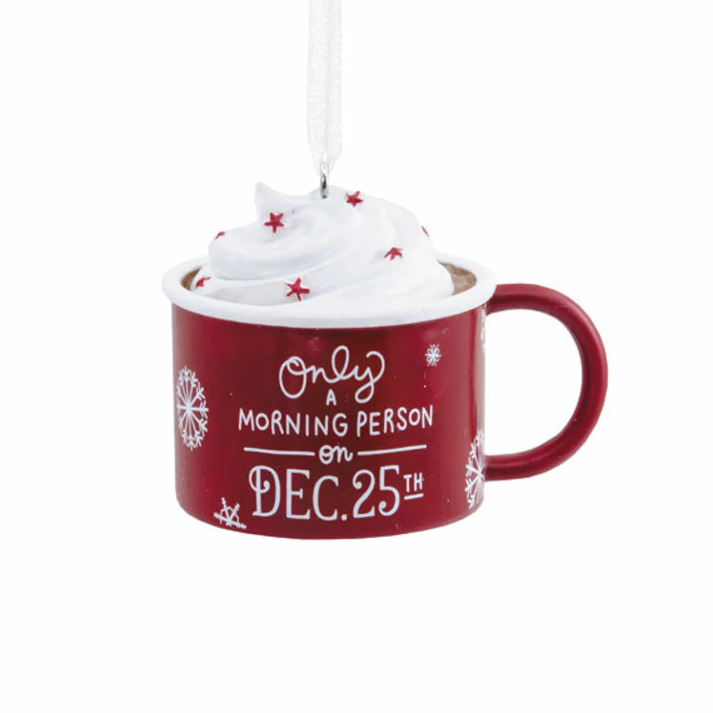 Hallmark 2.5" Christmas Mug Christmas Ornament 1HGO2089