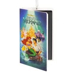 Hallmark 3" Disney's VHS Little Mermaid Christmas Ornament 2HCM9025