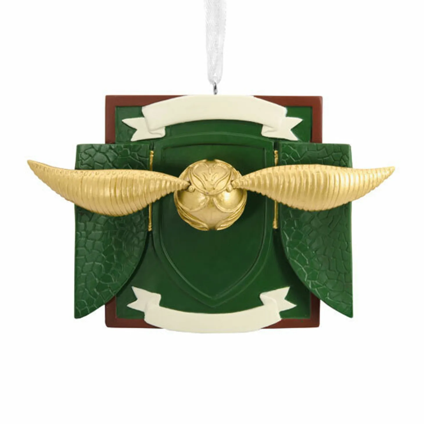 Hallmark 3" Harry Potter Golden Snitch Personalized Christmas Ornament 3HCM1000
