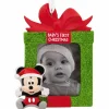 Hallmark 3" Mickey Baby's First Christmas Photo Holder Personalized Ornament 3HCM0996