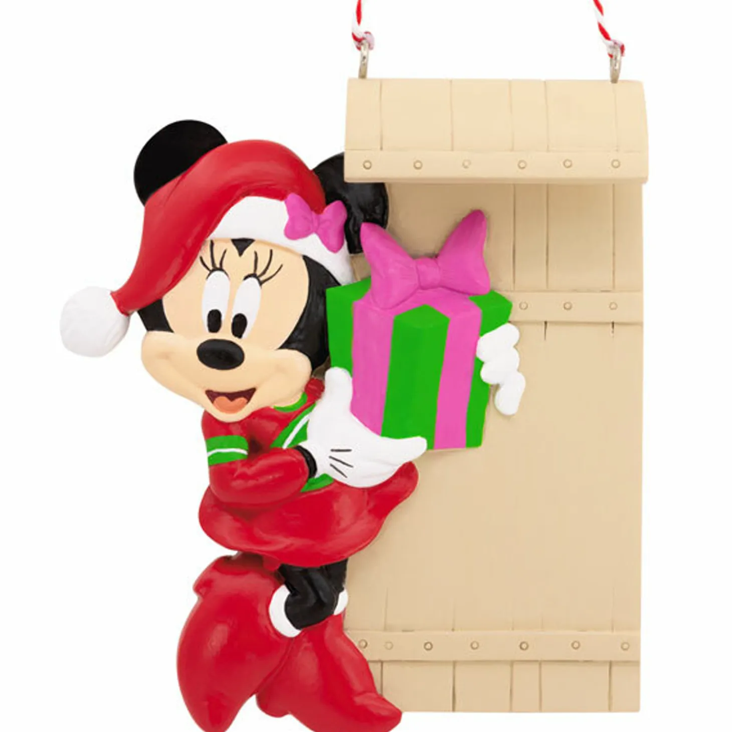 Hallmark 3.6" Minnie Mouse Personalized Christmas Ornament 2HCM9584