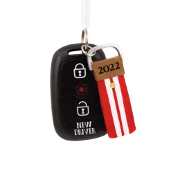 Hallmark 2.5" New Driver Dated 2022 Christmas Ornament 1HGO2720
