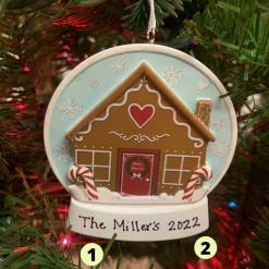 Hallmark 3.5" New Home Personalized Christmas Ornament 1HGO2930