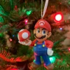 Hallmark 3" Nintendo Mario With Mushroom Christmas Ornament 2HCM9092