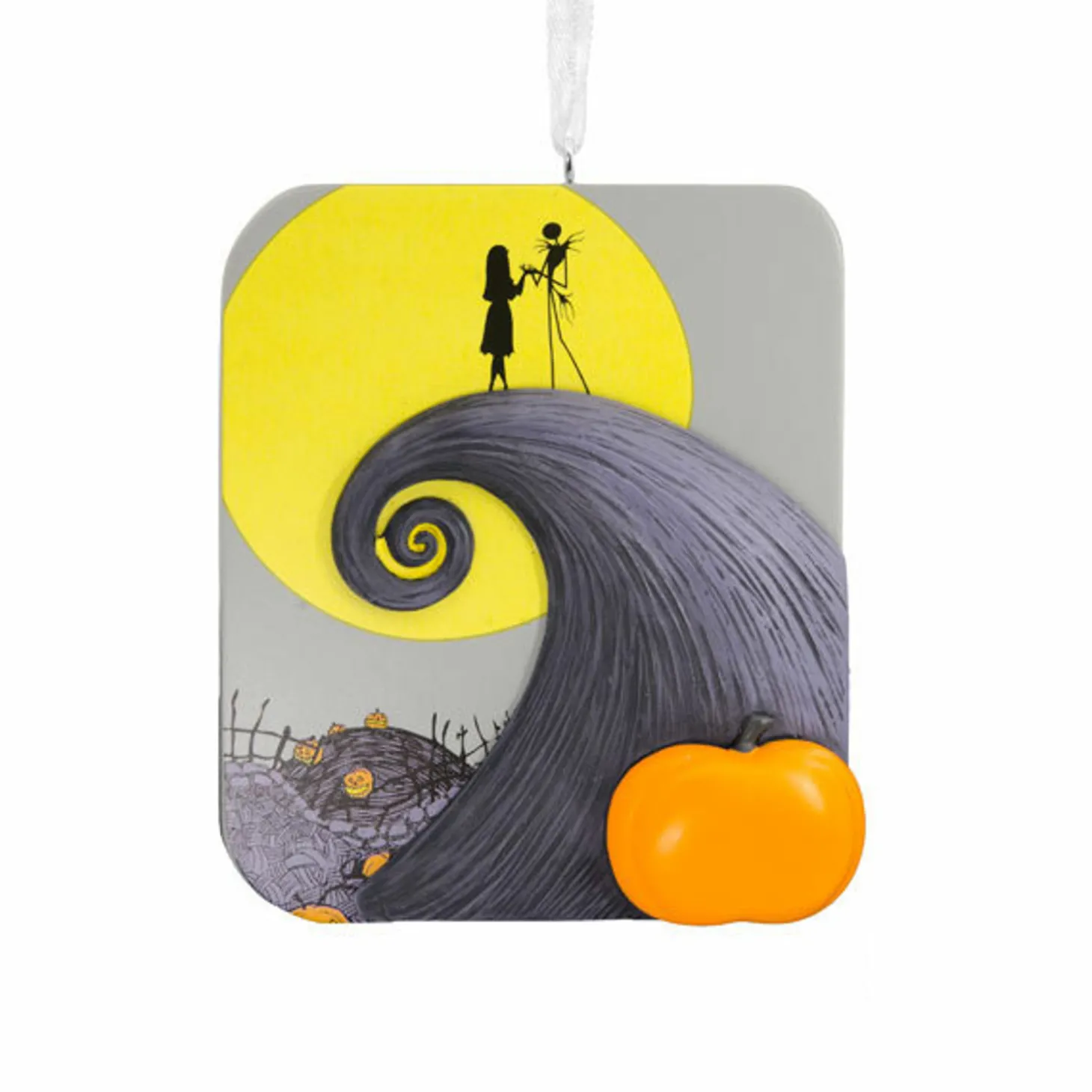 Hallmark 3.9" The Nightmare Before Christmas Personalized Christmas Or Halloween Ornament 3HCM1001