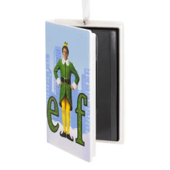Hallmark 3" VHS Elf The Movie Christmas Ornament 2HCM9142
