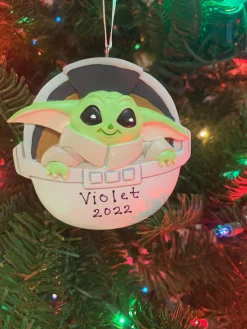 Hallmark Star Wars™ Grogu™ Personalized Christmas Ornament 3HCM0990