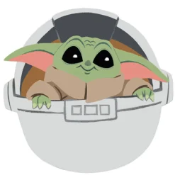 Hallmark Star Wars™ Grogu™ Personalized Christmas Ornament 3HCM0990