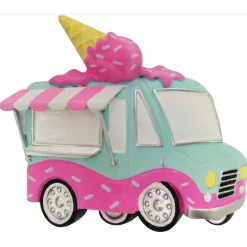 Ice Cream Truck Personalized Christmas Ornament OR2304