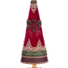 Katherine's Collection 25" Magical Holiday Red And Green Jeweled Tree Christmas Decoration 28-428576