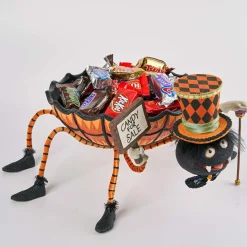 Katherine's Collection 14.75" Bewitching Bash Spider Candy Dish Halloween Decoration 28-128107