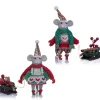 Katherine's Collection 8.5" Brie And Colby Mice Figures Set Of 2 28-328052
