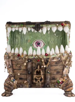 Katherine's Collection 23" Chester The Treasure Chest Candy Container Halloween Decoration 28-428212