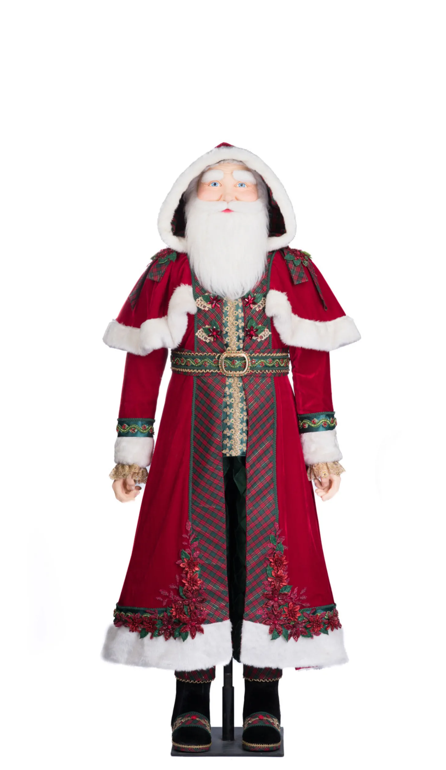 Katherine's Collection 70" Christopher Magic Life Size Christmas Santa Doll 28-428313