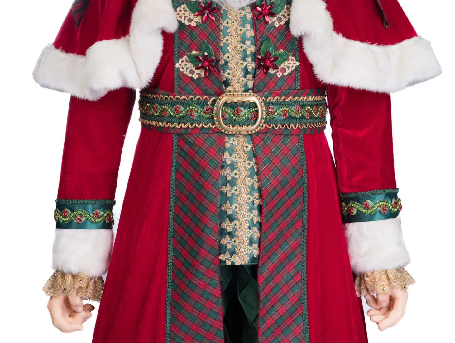 Katherine's Collection 70" Christopher Magic Life Size Christmas Santa Doll 28-428313
