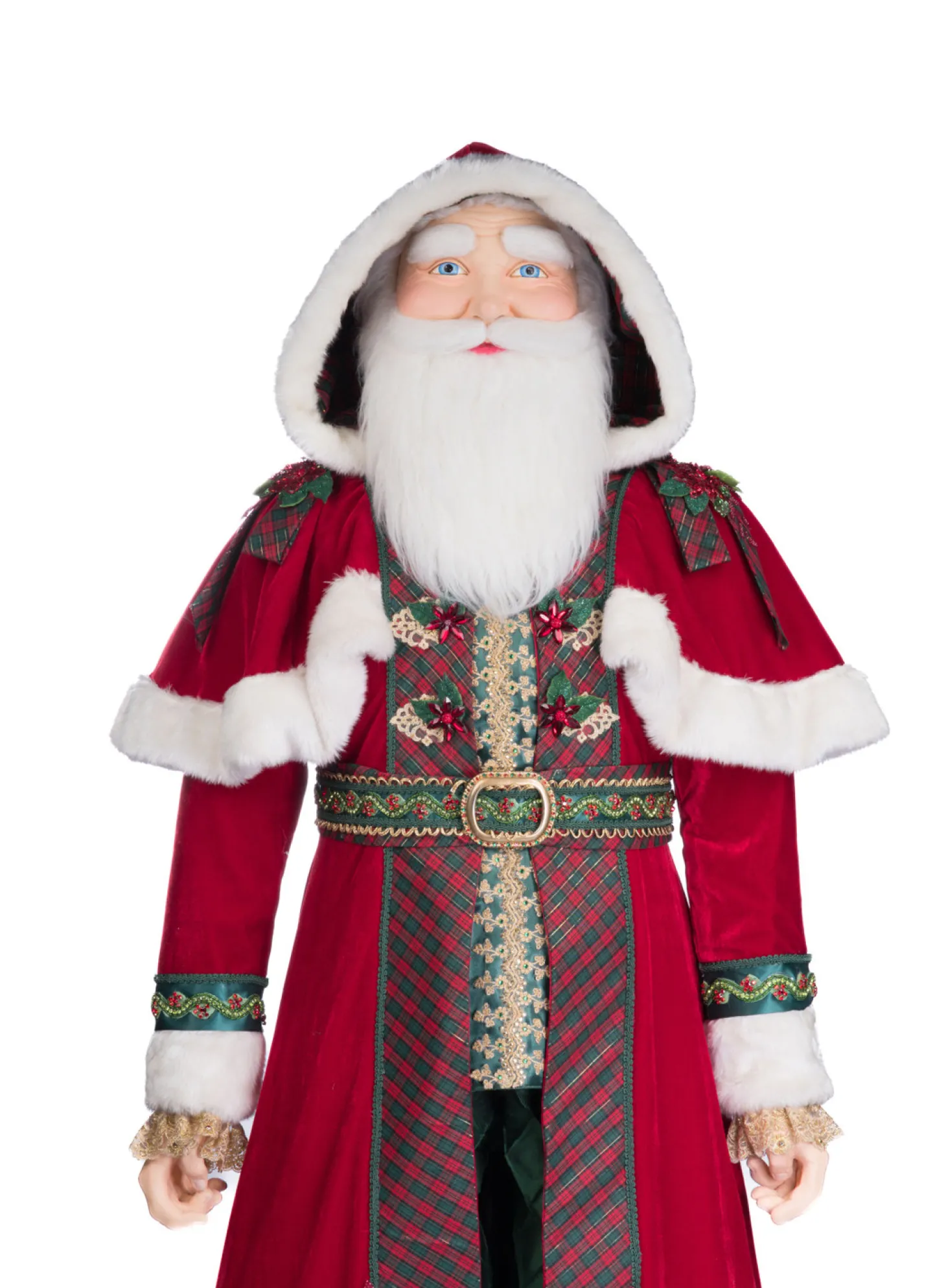 Katherine's Collection 70" Christopher Magic Life Size Christmas Santa Doll 28-428313