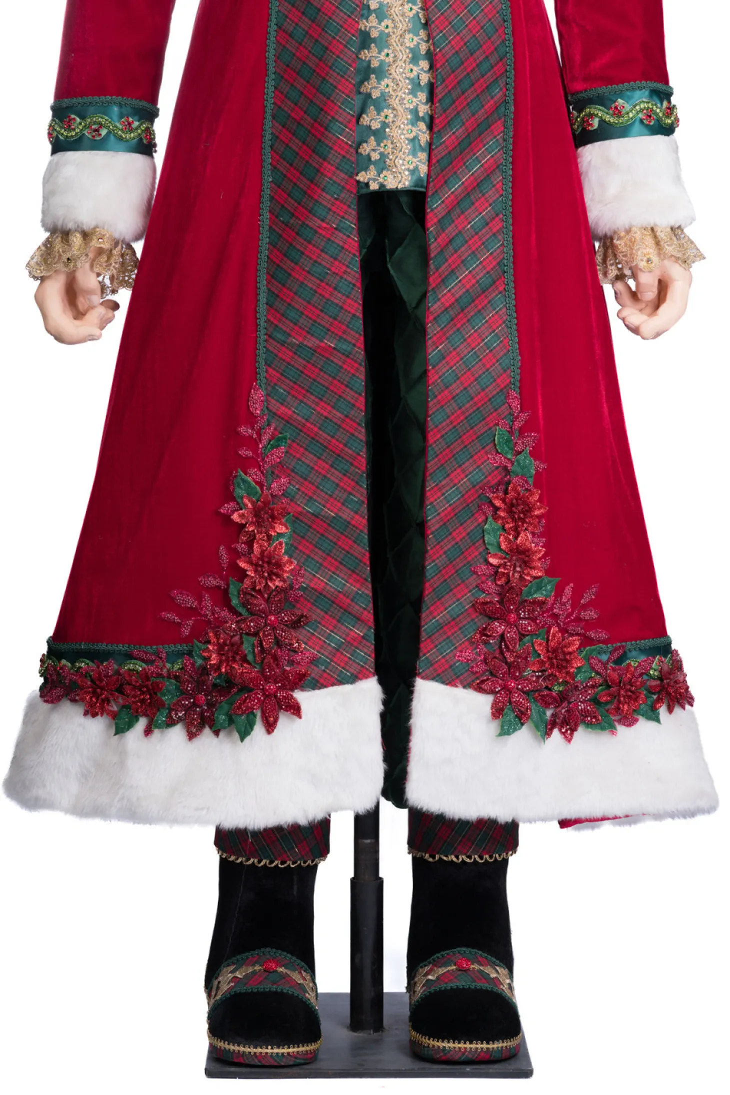 Katherine's Collection 70" Christopher Magic Life Size Christmas Santa Doll 28-428313