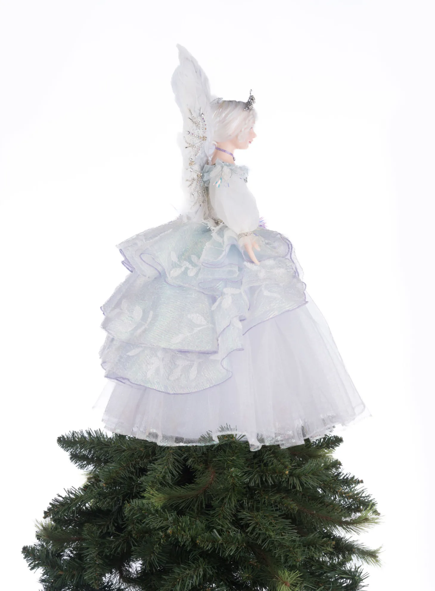 Katherine's Collection 21" Crystalline Angel Christmas Tree Topper 28-428290