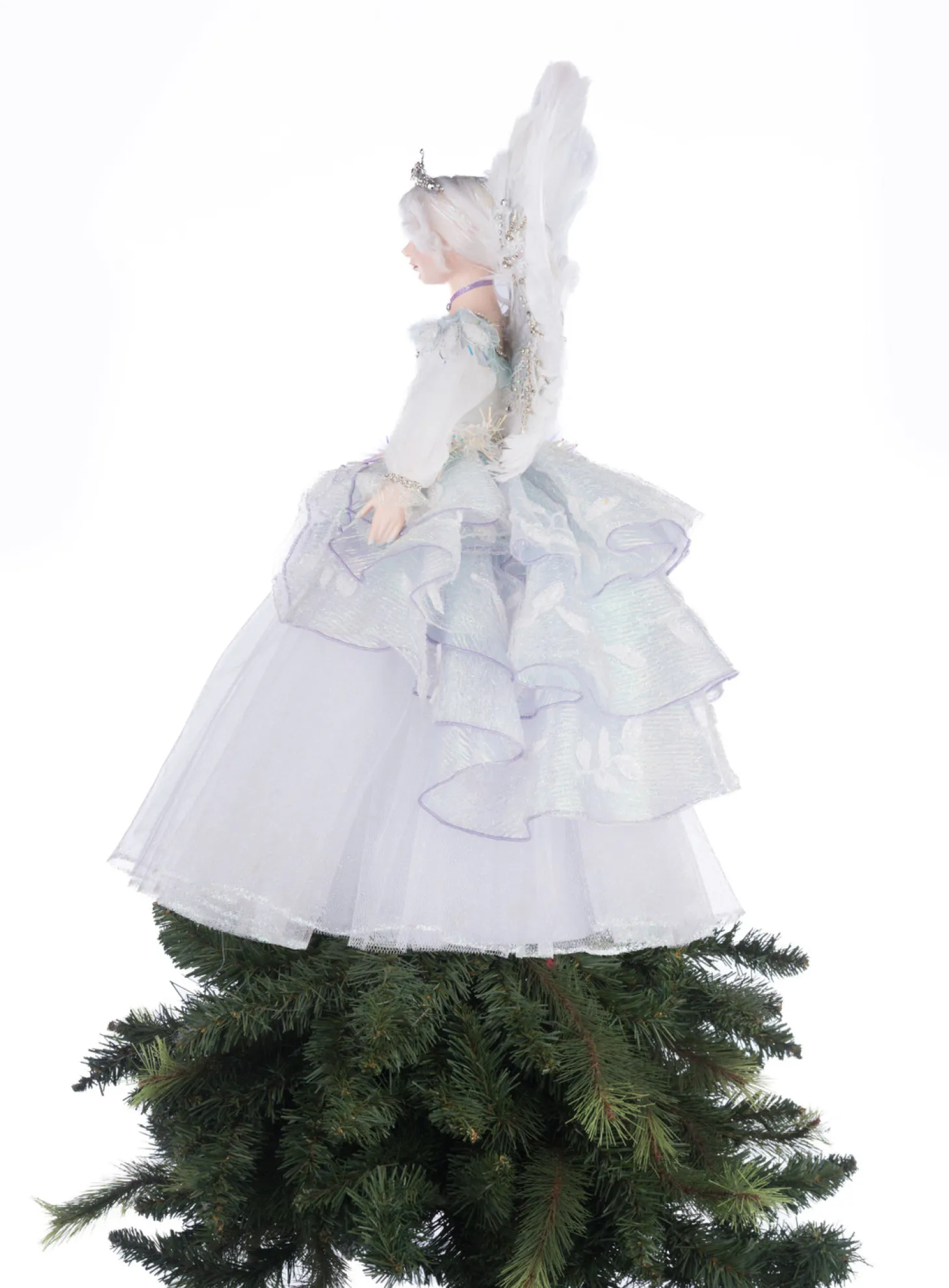 Katherine's Collection 21" Crystalline Angel Christmas Tree Topper 28-428290