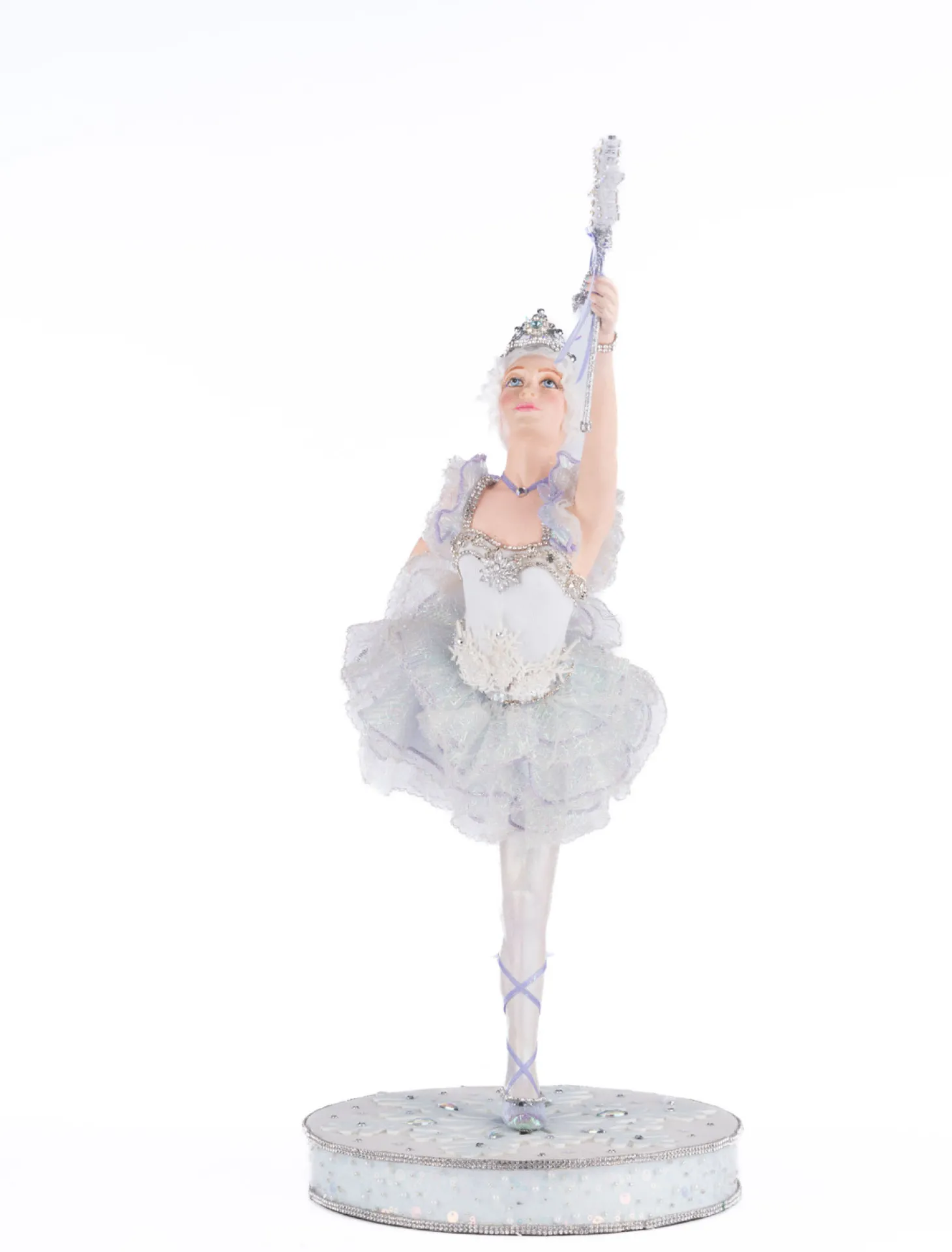 Katherine's Collection 22.5" Crystalline Ice Princess Ballerina Tabletop Christmas Decoration 28-428295