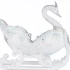 Katherine's Collection 21" Dazzling Swan Sleigh Christmas Decoration 28-428310