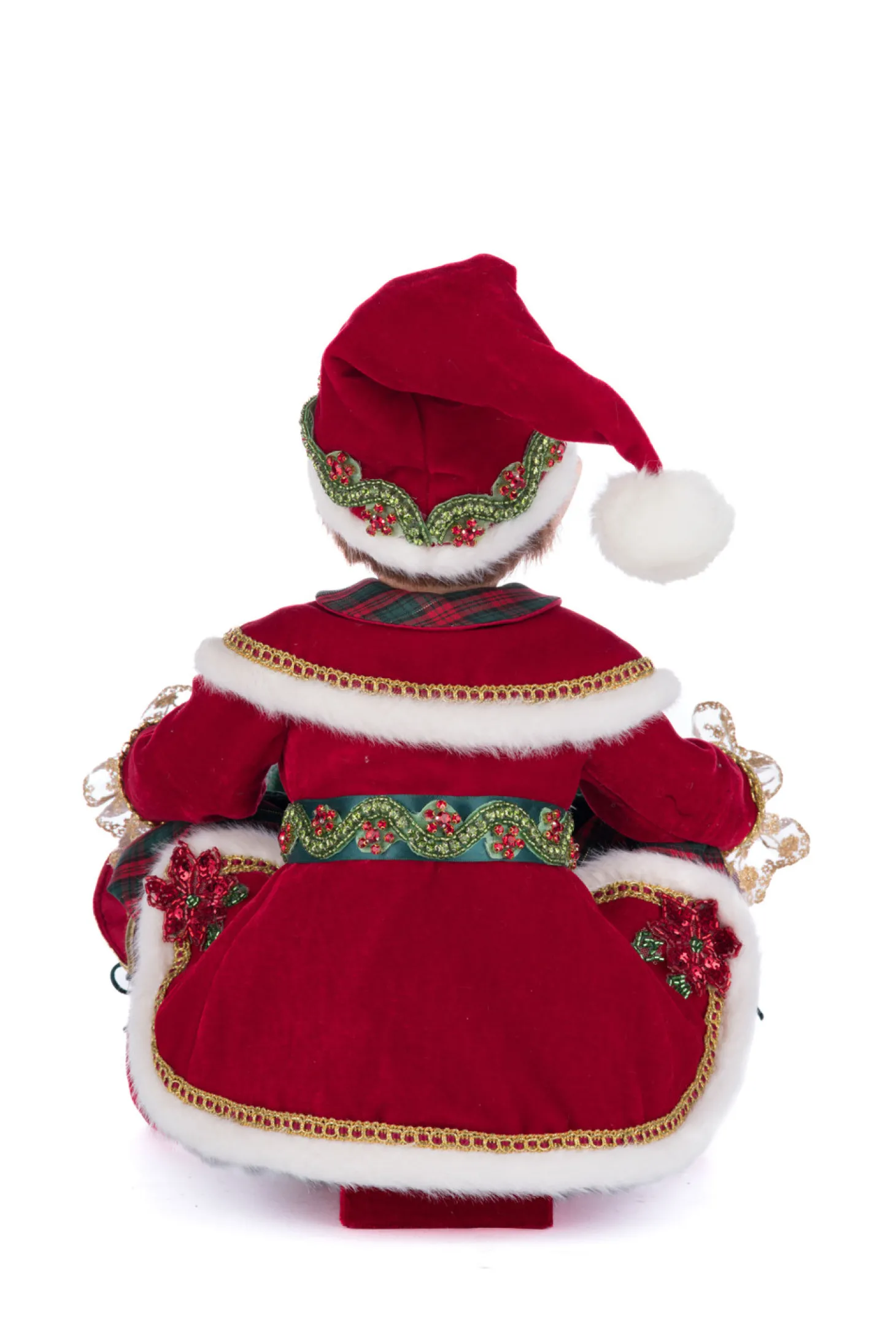 Katherine's Collection 14" Elf Holding Gift Candy Bowl Christmas Home Decor 28-428327