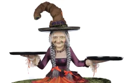Katherine's Collection 40" Gertrude Grimoir Witch Cupcake Server Halloween Decoration 28-428403