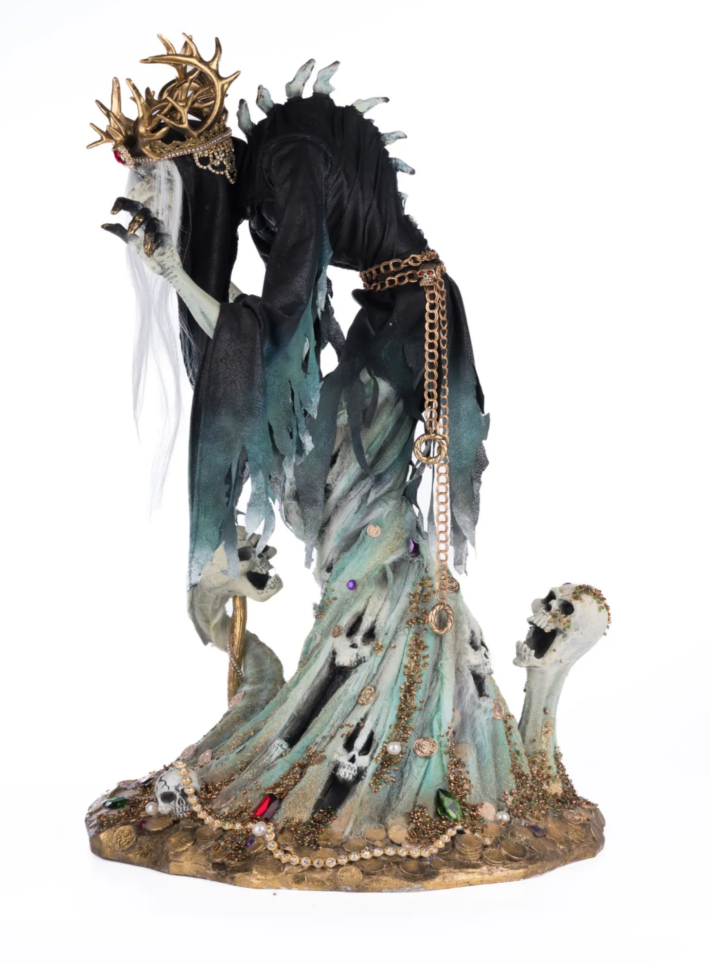 Katherine's Collection 24.5" Gilda The Treasure Temptress Witch Halloween Decoration 28-428209