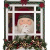 Katherine's Collection 26.5" Holiday Magic Santa In Window Lighted Christmas Decoration 28-428319