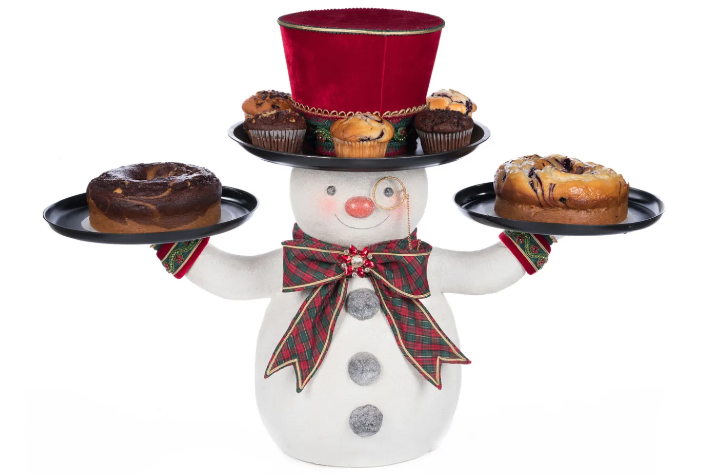Katherine's Collection 37" Holiday Magic Snowman Christmas Serving Piece 28-428322