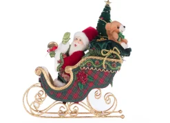 Katherine's Collection 14.5" Holiday Magic Table Top Sleigh Christmas Figure 28-428332