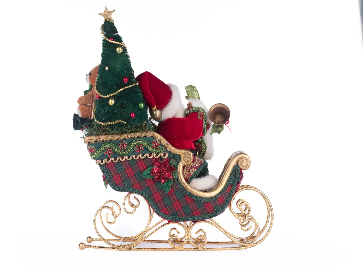 Katherine's Collection 14.5" Holiday Magic Table Top Sleigh Christmas Figure 28-428332