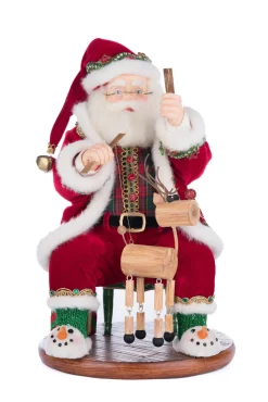 Katherine's Collection 14" Holiday Magic Santa With Marionette Christmas Decoration 28-428334