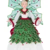 Katherine's Collection 22.5" Holly Berry Fairy Christmas Tree Topper 28-428342
