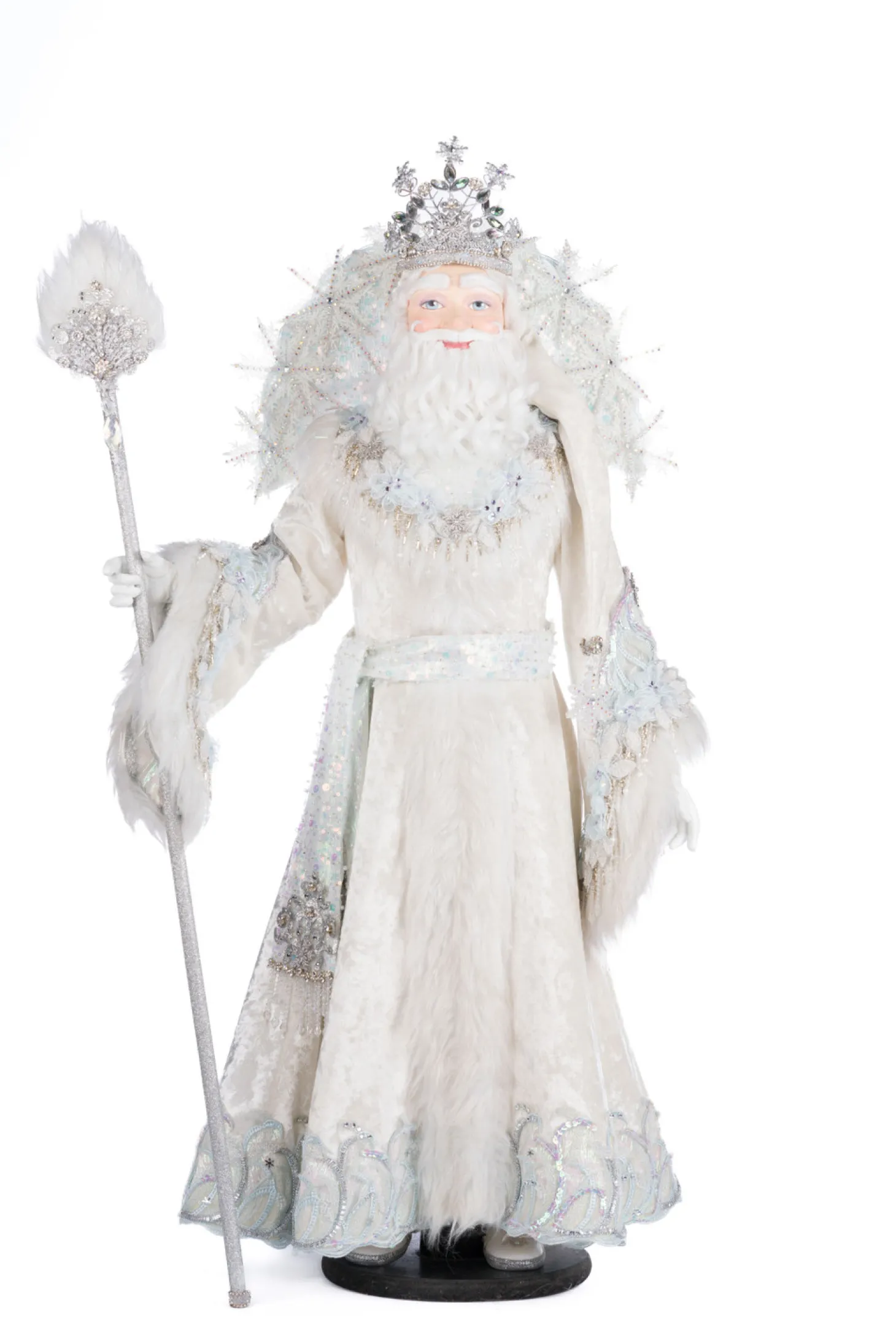 Katherine's Collection 34.5" King Winterfield Of Crystal Kingdom Christmas Home Decor 28-428286
