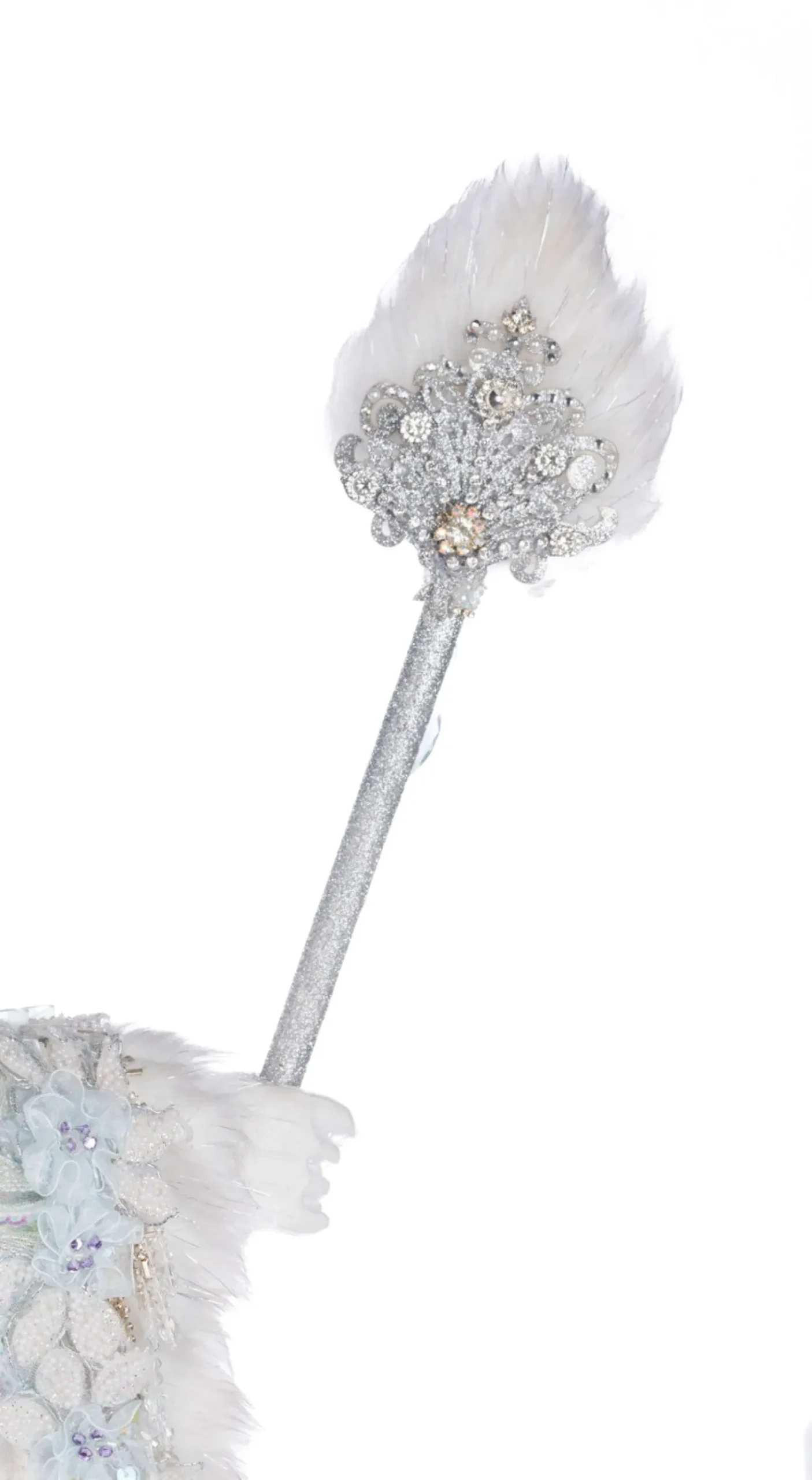 Katherine's Collection 34.5" King Winterfield Of Crystal Kingdom Christmas Home Decor 28-428286