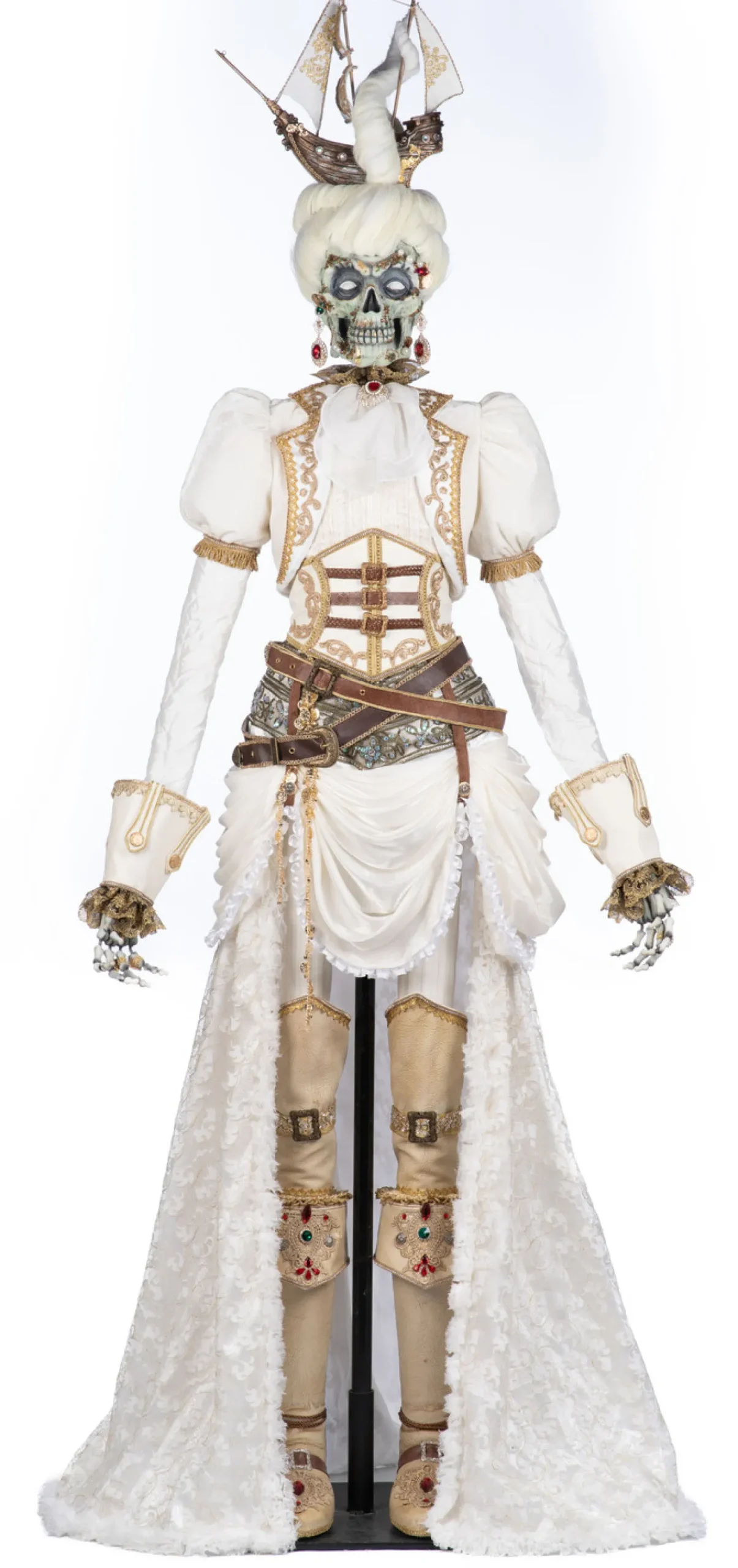 Katherine's Collection 70" Lady Adelaid Apparition Life Size Pirate Doll Halloween Decoration 28-428207