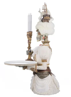 Katherine's Collection 39" Lady Adelaid Apparition With Candelabra And Tray Pirate Halloween Decoration 28-428211