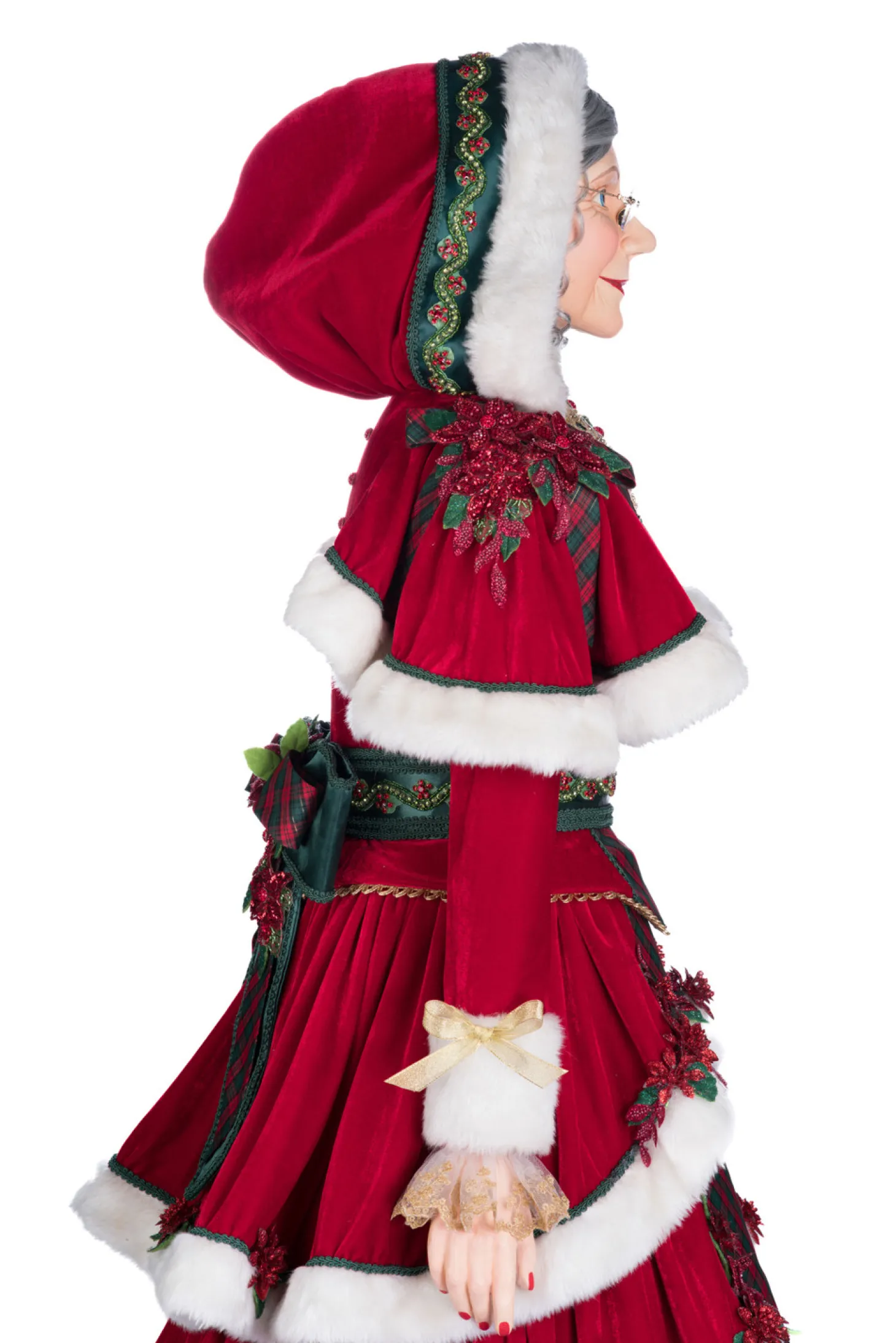Katherine's Collection 63.5" Merry Magic Life Size Mrs. Claus Christmas Doll 28-428314