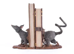 Katherine's Collection 13.5" Moonspell Mouse Bookends Set Halloween Decoration 28-428561