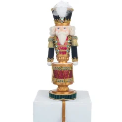 Katherine's Collection 15.5" Nutcracker Christmas Stocking Holder 28-328856